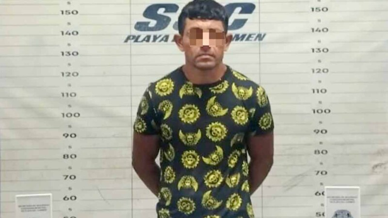 Detienen a presunto narcomenudista en Playa del Carmen