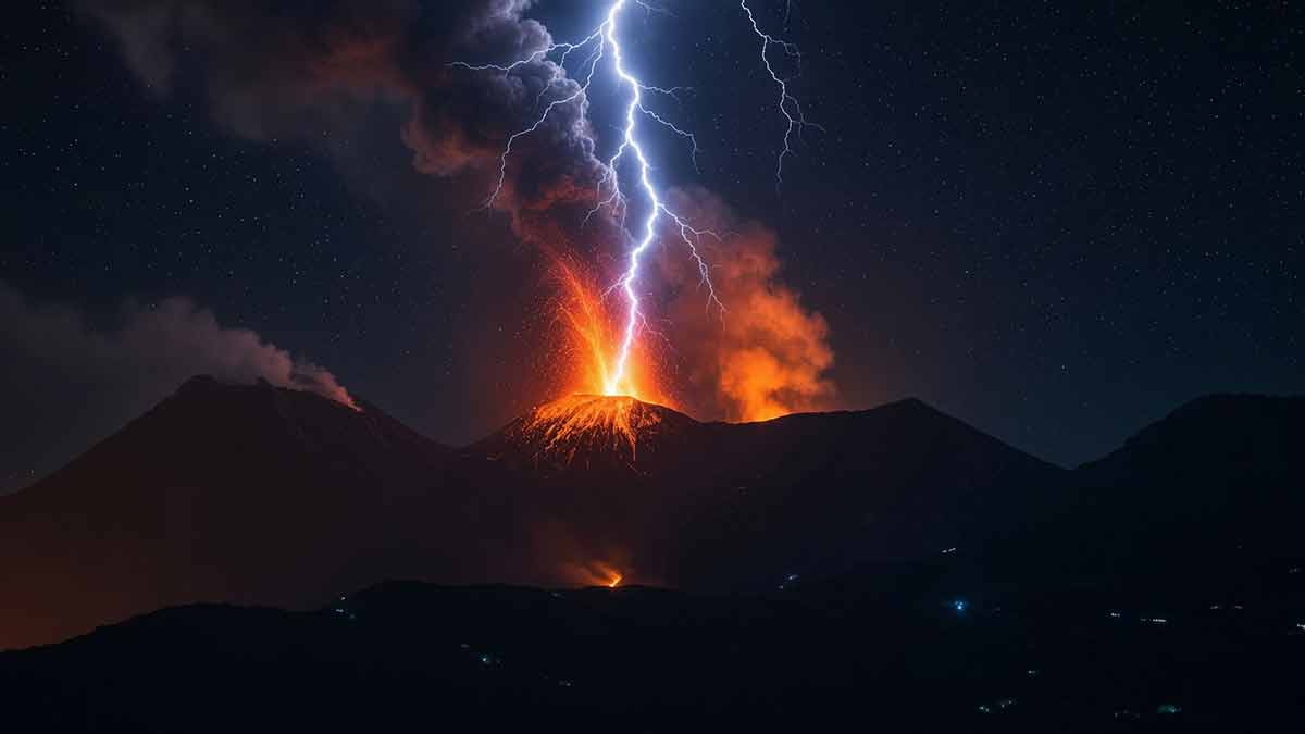 Muere estadounidense tras ser alcanzado por un rayo en el monte Etna