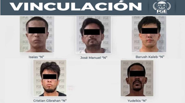 Vinculan a proceso a cinco presuntos narcomenudistas en Cancún y Playa del Carmen