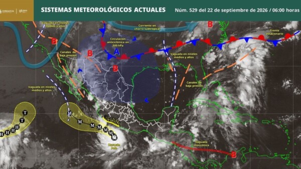 Pronóstico del clima en Quintana Roo para hoy martes 22 de septiembre 2026