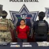 Capturan a una mujer con 150 bolsitas de enervantes en la carretera Cancún-Playa del Carmen