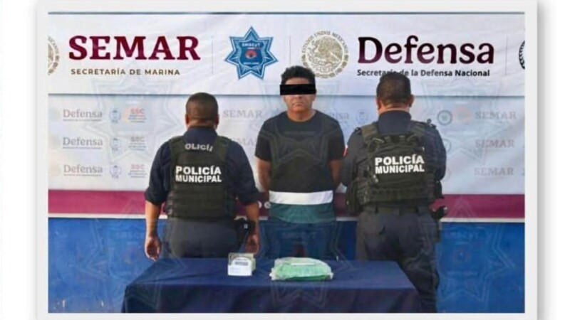 Capturan a un hombre señalado por presunta extorsión en la Supermanzana 253 de Cancún