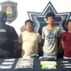 Detienen a tres hombres con presuntos enervantes en Cancún