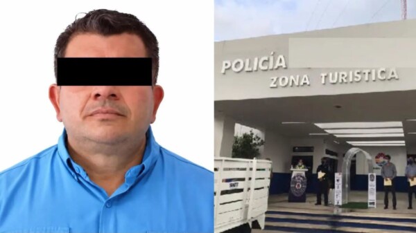 Detienen fuerzas federales al encargado de la Policía Turística de Cancún