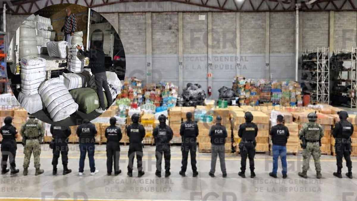 Incautan autoridades mega cargamento de 13 toneladas de cigarros apócrifos en la CDMX