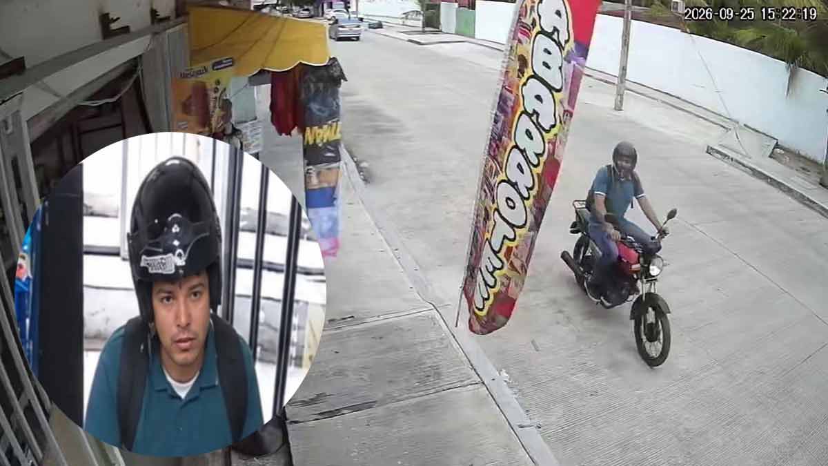 Cámaras de seguridad graban asalto a tienda de abarrotes en Cancún