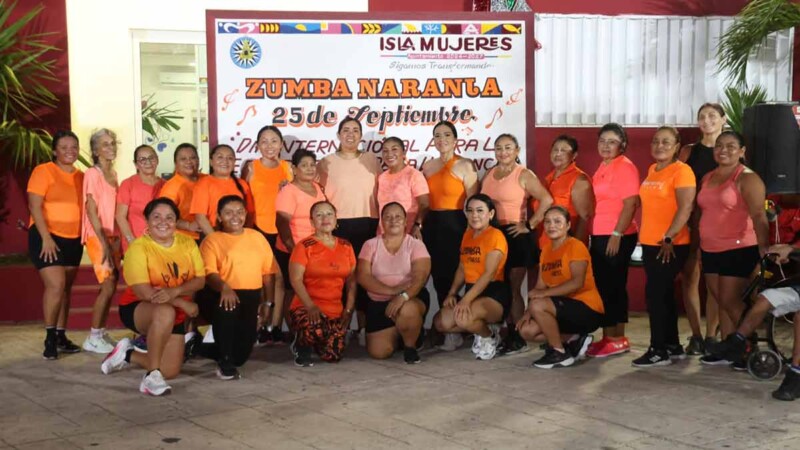 Gobierno de Isla Mujeres promueve prevención de la violencia con actividades por el Día Naranja