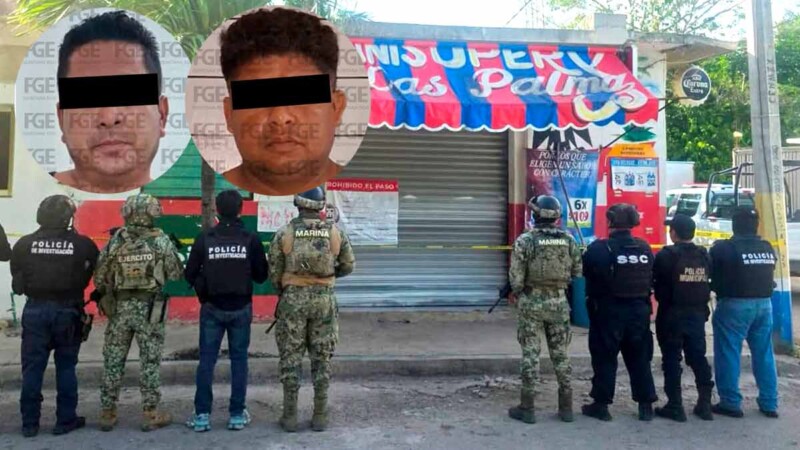 Detienen a dos hombres durante cateos contra el narcomenudeo en Quintana Roo