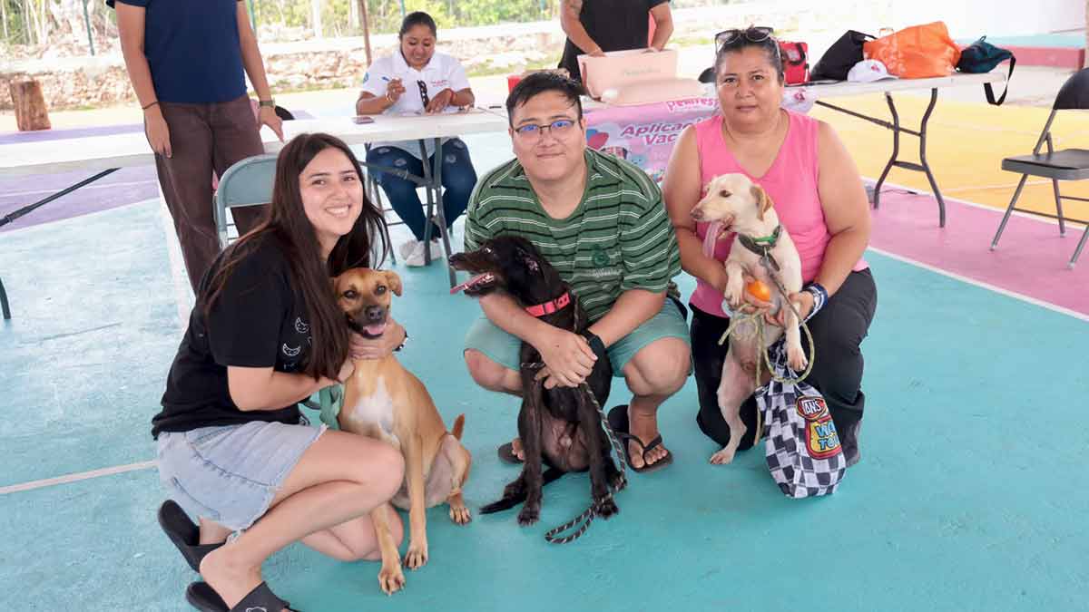 Atenea Gómez impulsa el cuidado de perros y gatos con campaña gratuita de vacunación antirrábica