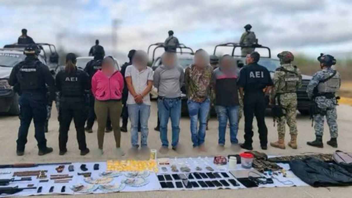 Desmantelan en Oaxaca presunto centro de distribución de drogas