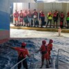 Marina rescata a 11 adultos y un menor a la deriva a 120 kilómetros de Isla Mujeres