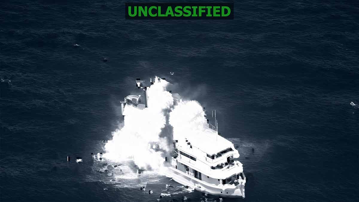 EU bombardea barco de abastecimiento de combustible en el Pacífico 