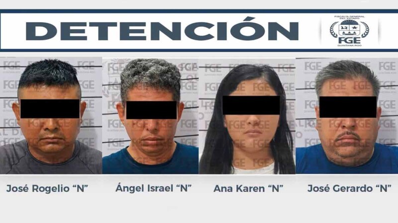 Caen cuatro policías en Chetumal por presunta desaparición forzada de jóvenes
