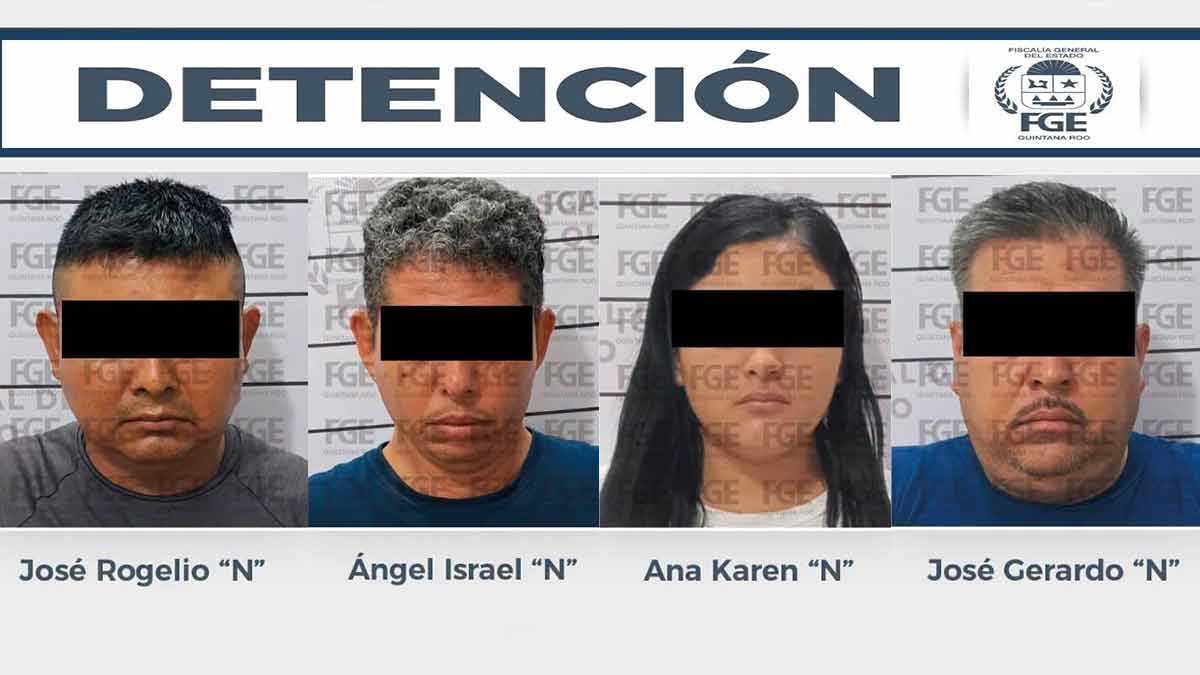 Caen cuatro policías en Chetumal por presunta desaparición forzada de jóvenes