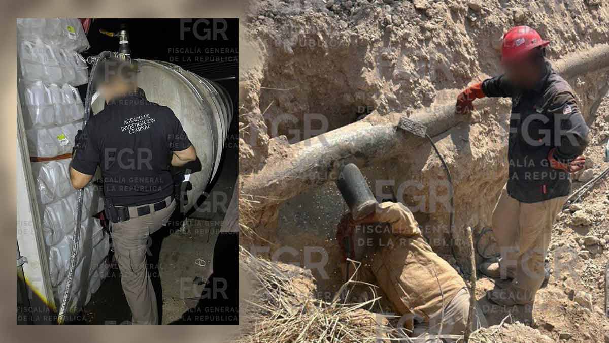 Localizan túneles usados para el robo de "huachicol" en Edomex y Nuevo León