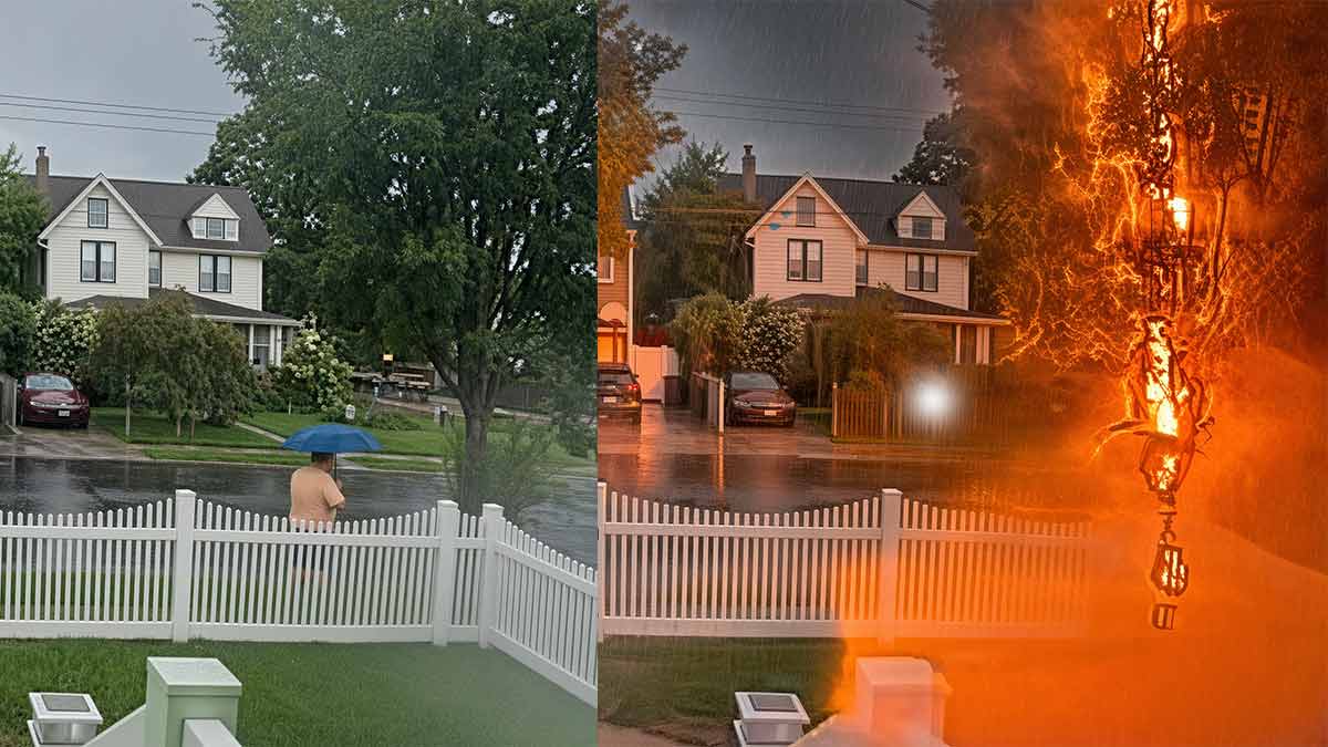 Que me parta un rayo!, hombre recibe un relámpago y sobrevive ileso