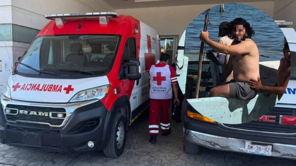 Localizan con vida a joven que llevaba cuatro días a la deriva en aguas de Cozumel