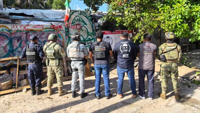 Aseguran dos motocicletas robadas y otra desmantelada durante cateo en Cancún