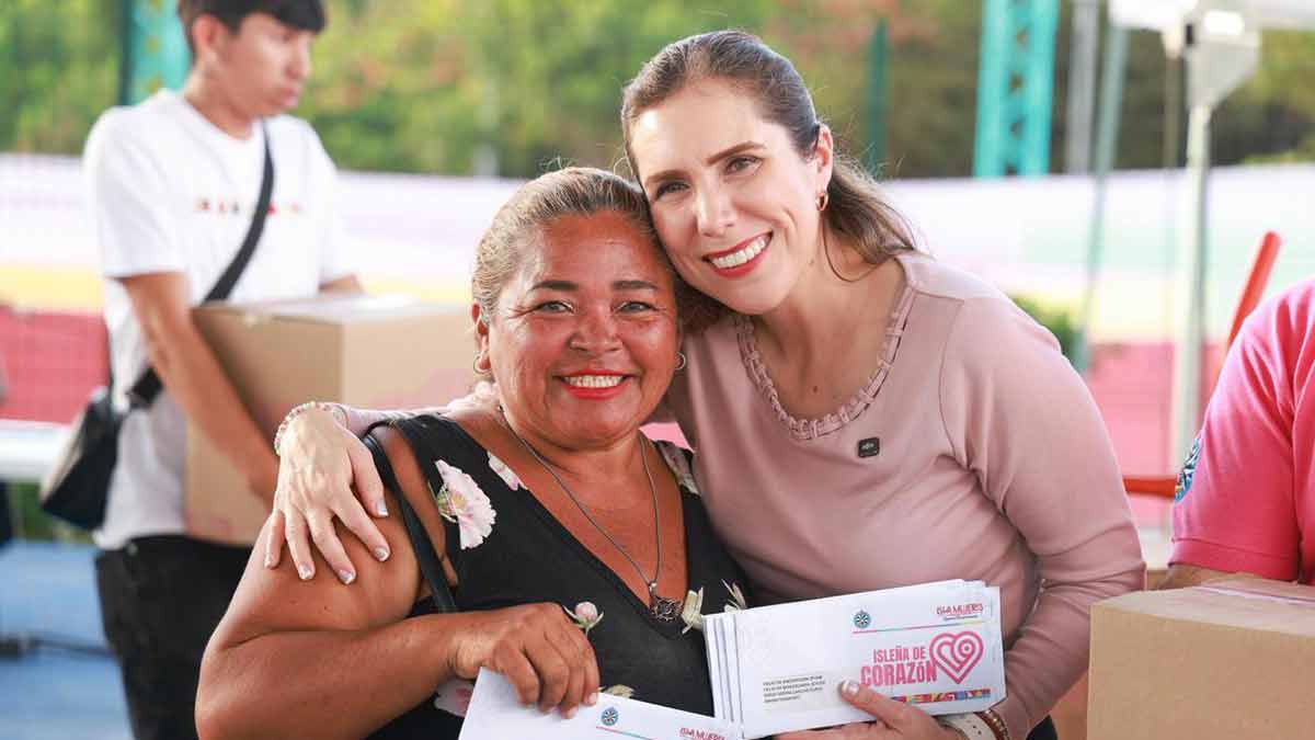 Atenea Gómez lleva bienestar a las familias isleñas con un Gobierno humanista