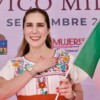 Atenea Gómez encabeza Desfile Cívico-Militar por el 216 Aniversario de la Independencia de México