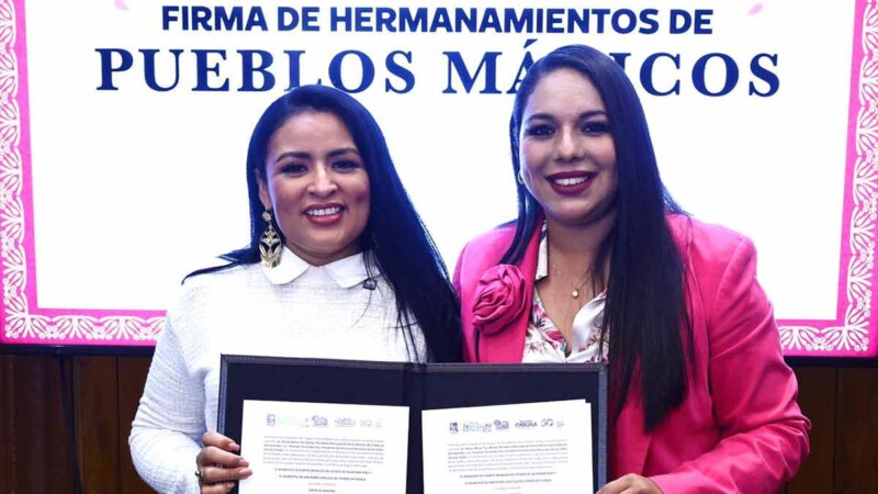Ratifica Blanca Merari carta de amistad entre Puerto Morelos y San Pedro Cholula