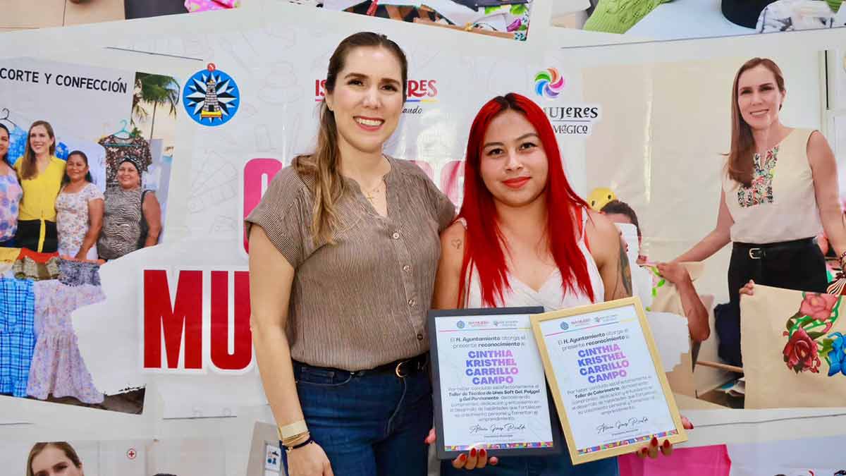 Gobierno de Isla Mujeres fortalece capacitación para mujeres de la Zona Continental