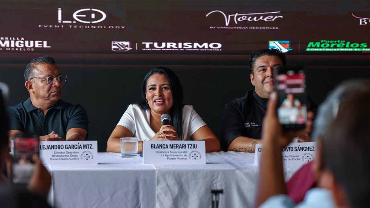 Presenta Puerto Morelos la quinta edición del Festival Parrillero del Caribe