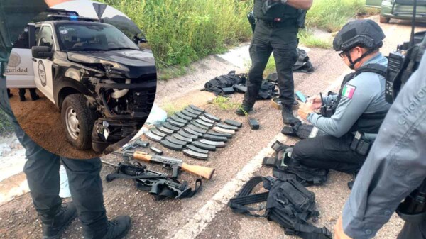 Ataque contra agentes federales deja cuatro detenidos en carretera de Sinaloa