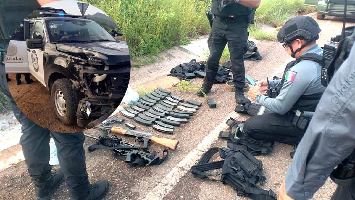 Ataque contra agentes federales deja cuatro detenidos en carretera de Sinaloa