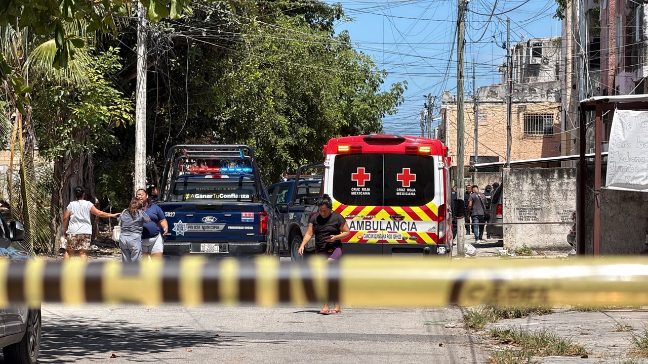 Asesinan a balazos a una persona en Cancún