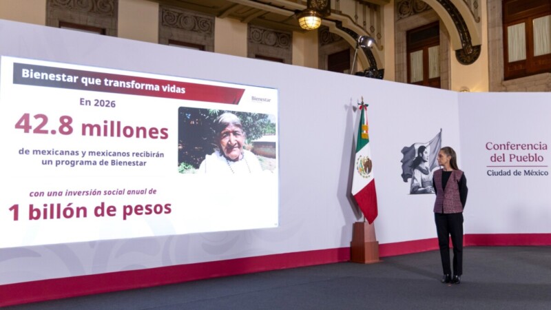 Más de 42 millones de ciudadanos tiene un apoyo de Bienestar