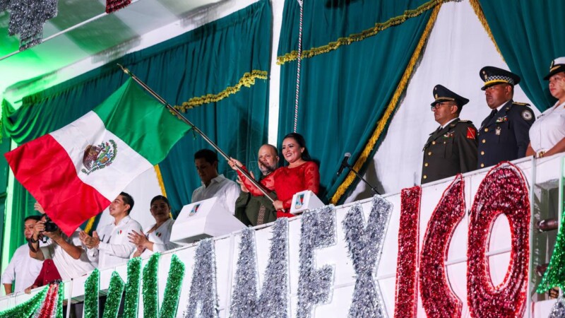 Celebramos con orgullo y tradición el 216 aniversario del Grito de Independencia: Blanca Merari