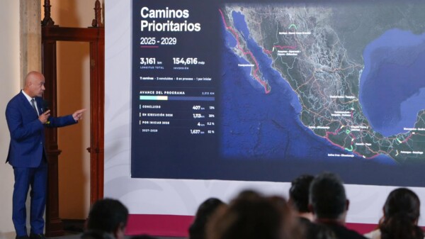 Detallan avance de más de 560 obras viales