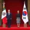 Sheinbaum recibe al presidente de Corea del Sur, Lee Jae-myung
