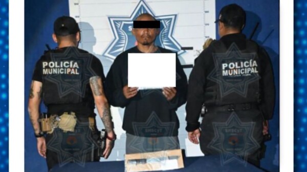 Detienen a hombre con cuchillo en la Supermanzana 516 de Cancún