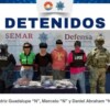 Aprehenden a tres personas con presuntas drogas y un arma en la Supermanzana 260 de Cancún