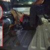 Vecinos de la Supermanzana 91 de Cancún retienen a presunto ladrón armado.
