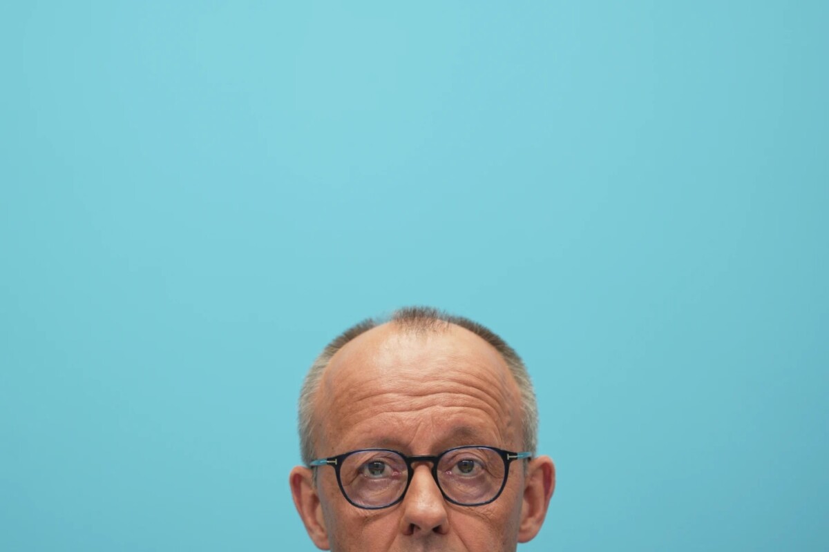 Imagen del canciller alemán Friedrich Merz.