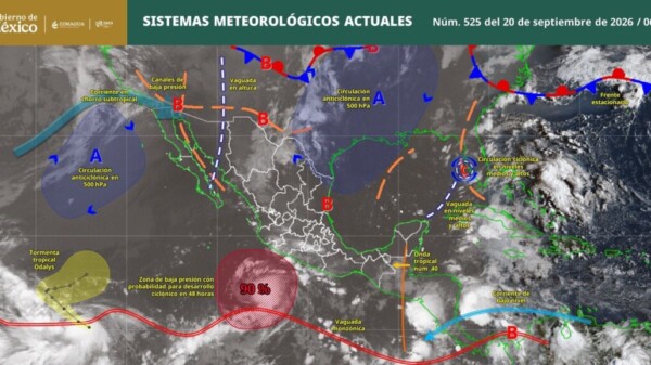 Pronóstico del clima en Quintana Roo para hoy domingo 20 de septiembre 2026
