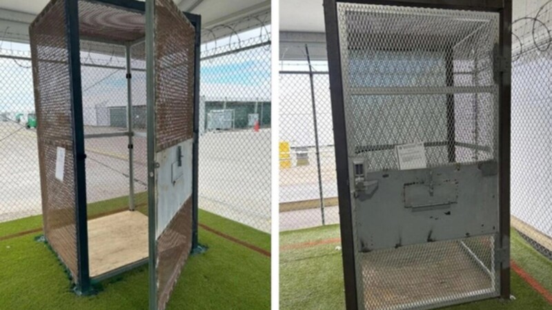 Usó ICE jaulas de castigo contra migrantes en Florida