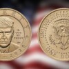 Entra en circulación en Estados Unidos moneda de un dólar con el rostro de Donald Trump.
