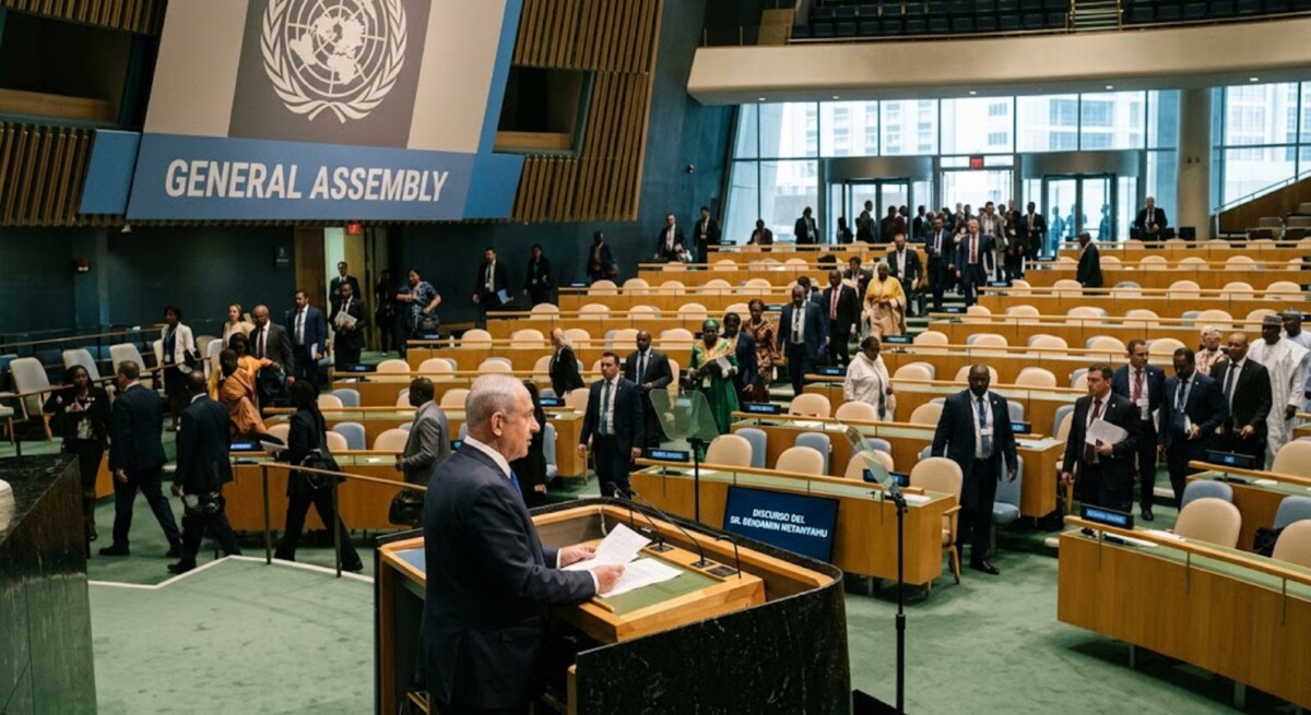 Netanyahu abucheado y repudiado en la ONU por genocidio en Gaza