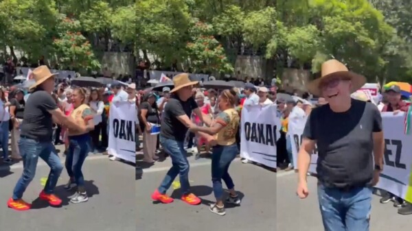 Funcionario en Oaxaca intenta levantar la blusa a una mujer
