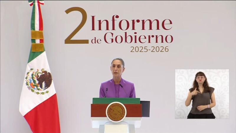 Inicia el 2° Informe de Claudia Sheinbaum