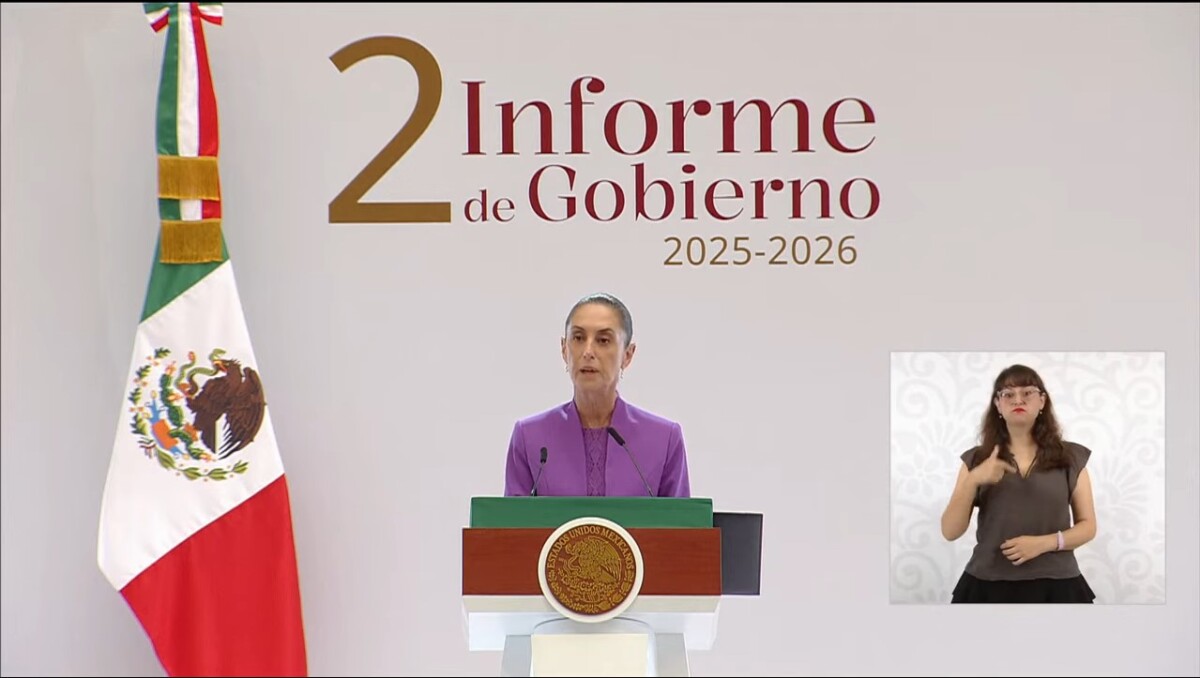 Inicia el 2° Informe de Claudia Sheinbaum
