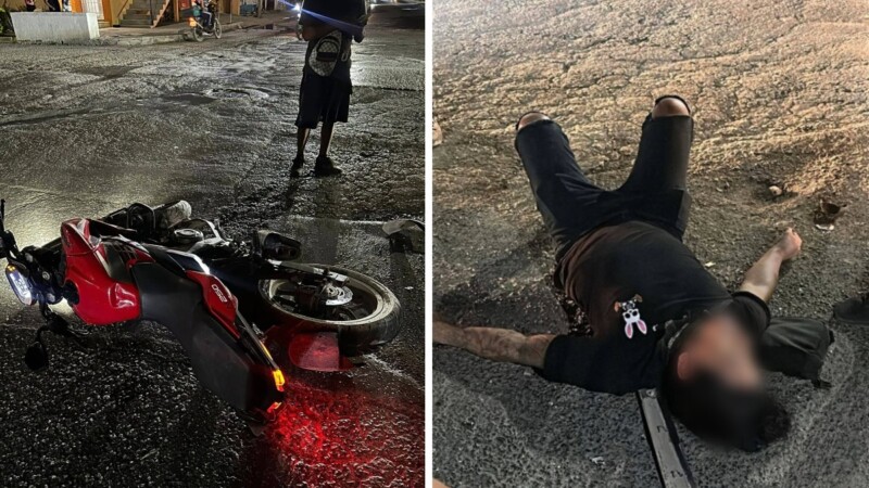 Accidente de motocicleta moviliza a policías tras hallazgo de un arma en la Región 201 de Cancún