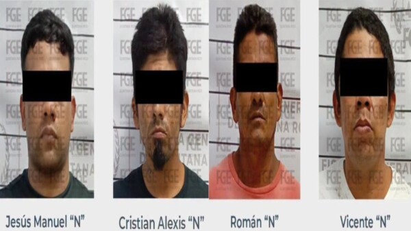 Detienen a cuatro hombres por presunta privación de la libertad en Playa del Carmen