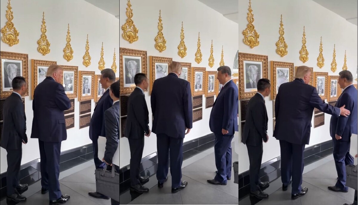 Trump hace reír a Xi al decir: “Este es el Autopen... es Biden”
