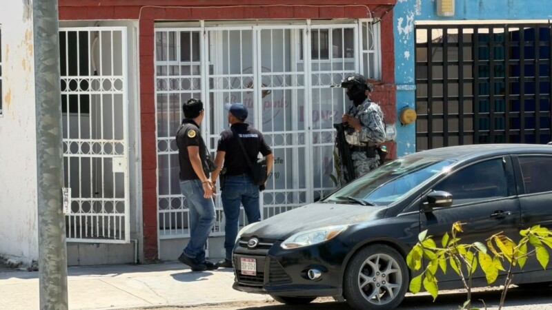 Realiza la FGE cateos simultáneos en la Supermanzanas 528, 319 y 93 de Cancún