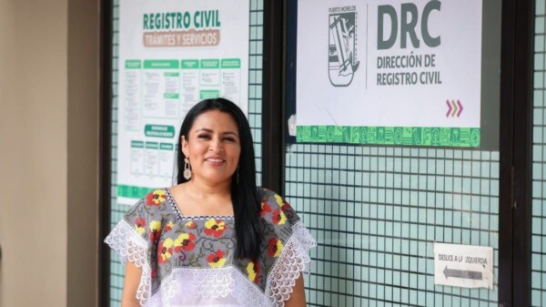 Facilitan servicios y trámites de Registro Civil a las familias de Puerto Morelos